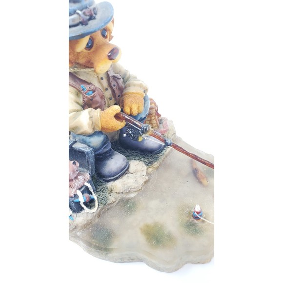 Vintage Barkley Crossing #BC78608 "Some Days Are Just Great" 1996 Bear Fishing - Picture 3 of 6